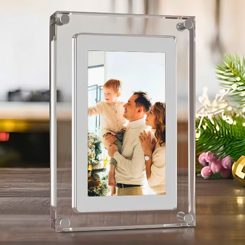 Cornice Digitale per liberare le tue foto e i video dal telefono, trasformarli in un loop infinito di felicità